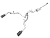 AWE 0FG Dual Split Rear Exhaust for '21+ Ford F-150 - 5" Diamond Black Tips - Primary
